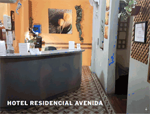 Tablet Screenshot of hotelavenida.com.ar